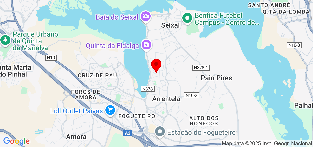 Ricardo Pereira - Setúbal - Seixal - Karte