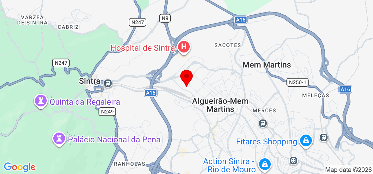 Diogo Cruz - Lisboa - Sintra - Mapa