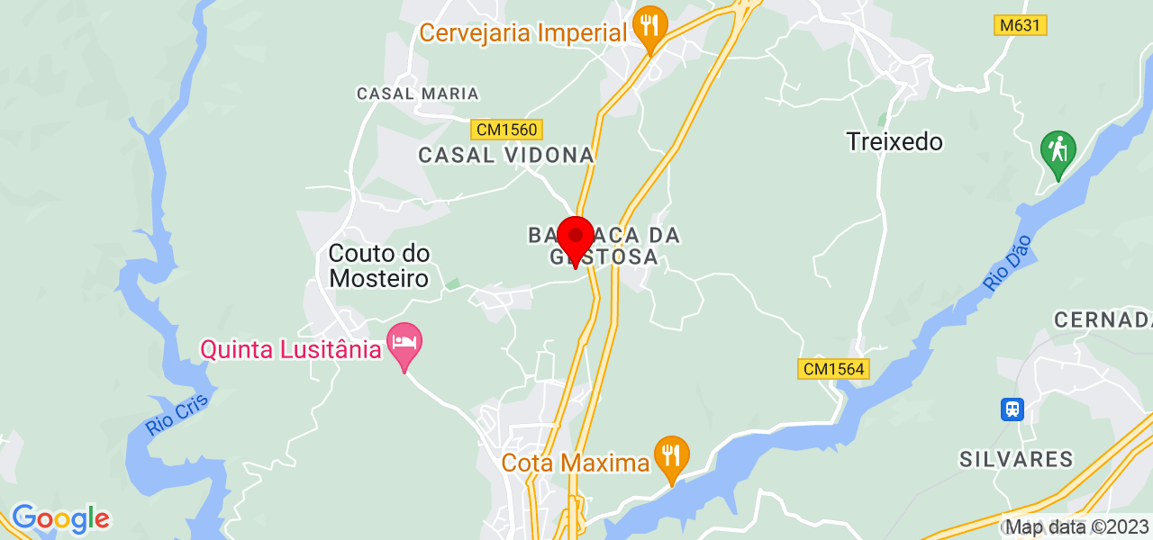 Tagma Managem - Viseu - Santa Comba Dão - Mapa