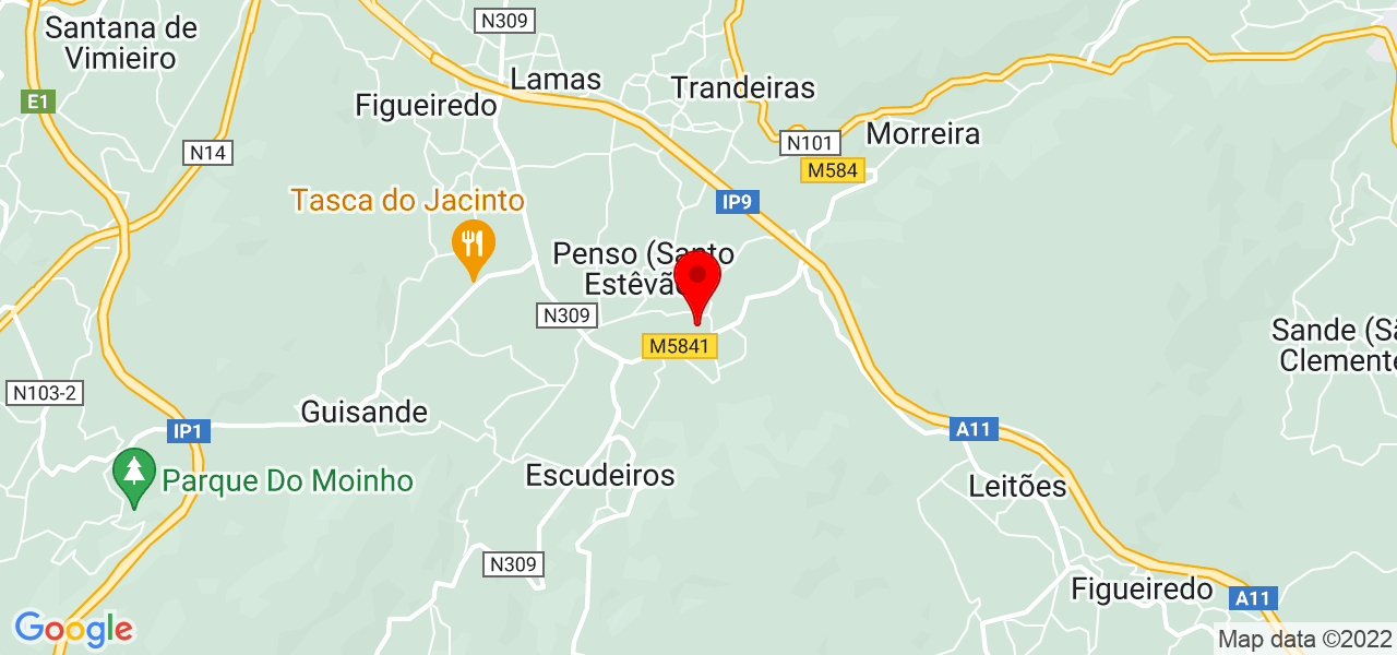 domingo dias - Braga - Braga - Mapa