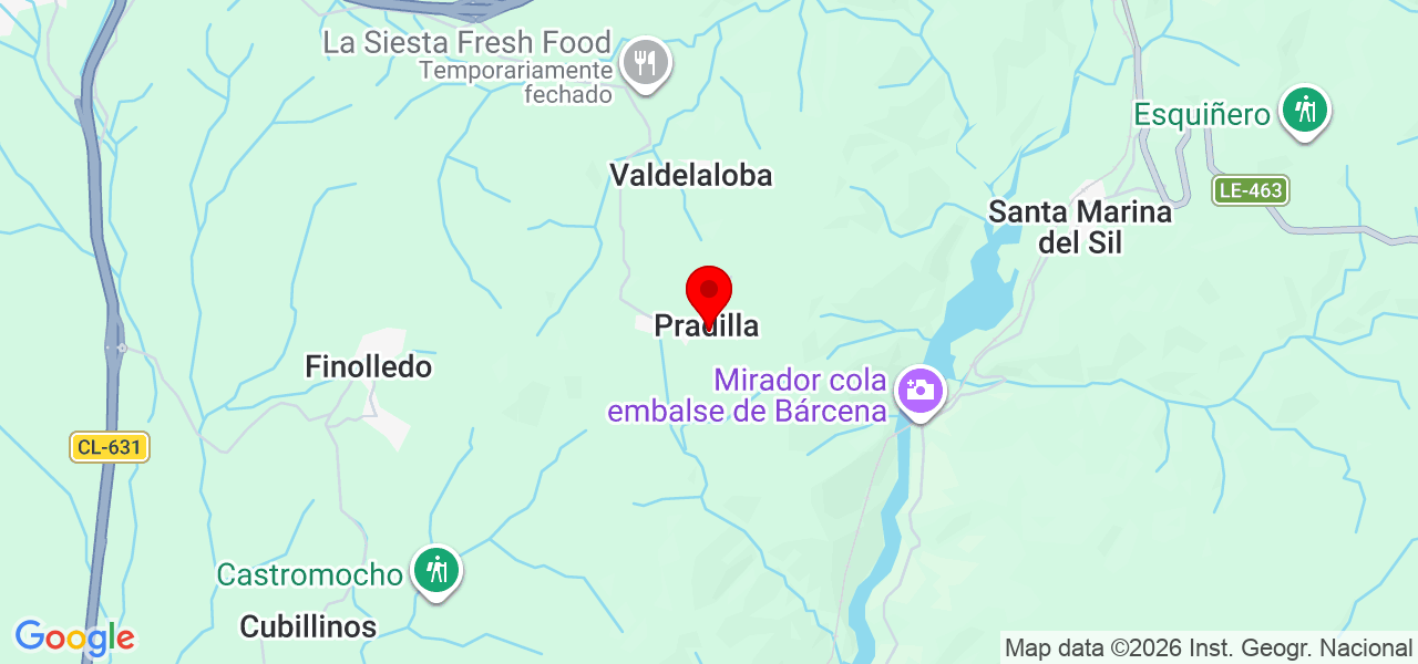 Raphael T.I - Castilla y León - Toreno - Mapa
