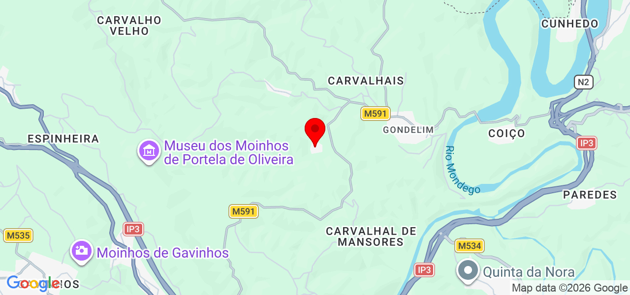 Filipe - Coimbra - Penacova - Map