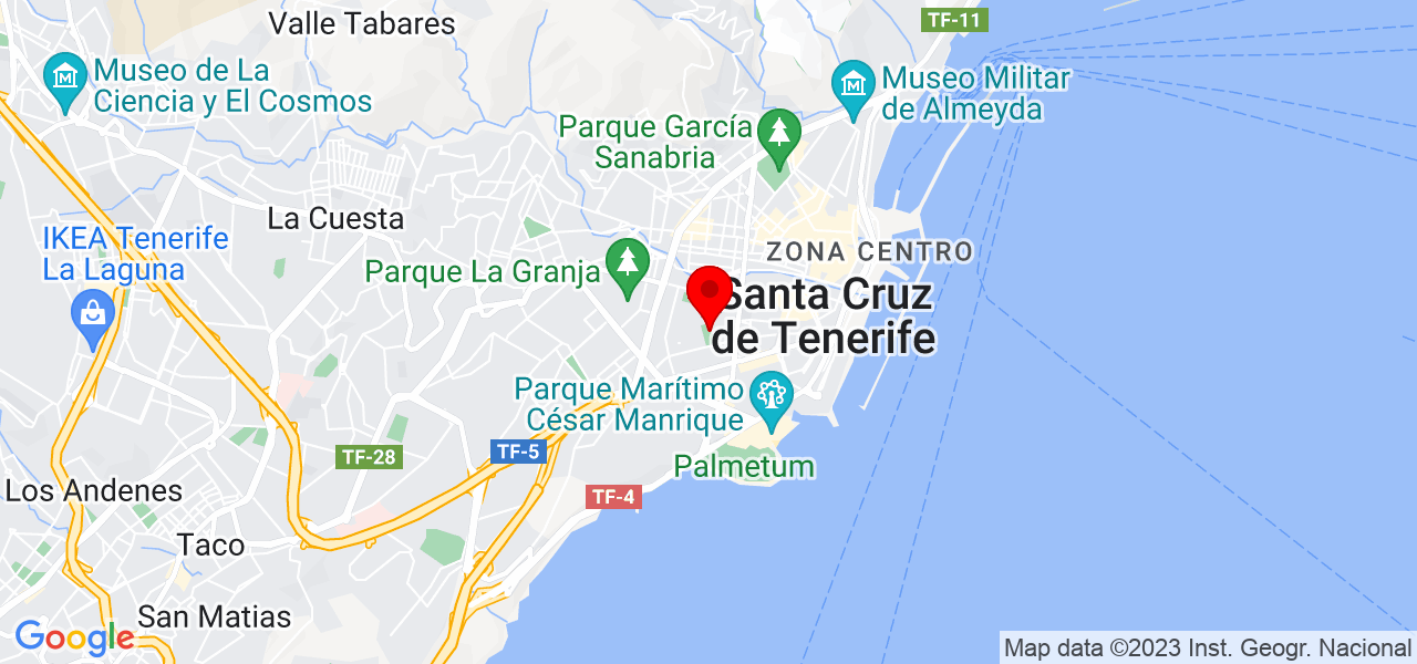 Angel Baticon - Islas Canarias - Santa Cruz de Tenerife - Mapa