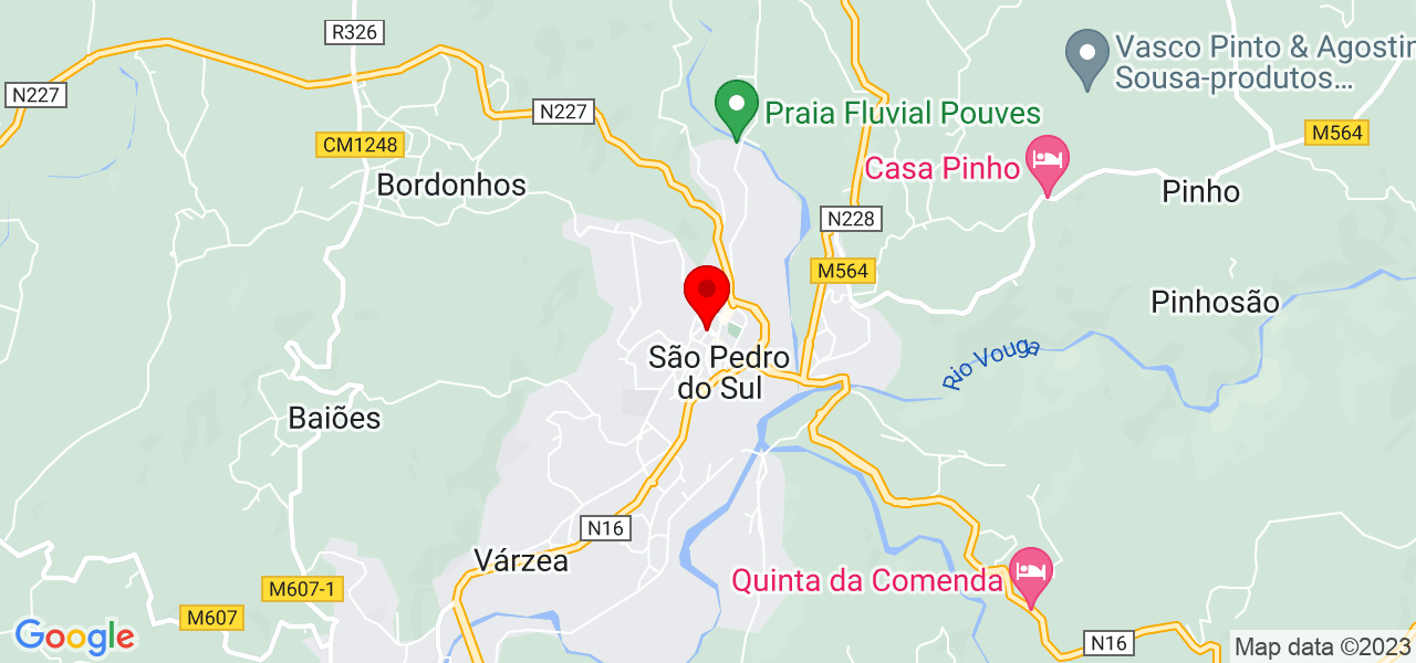 MRFOTOGRAFIA - Viseu - São Pedro do Sul - Mapa