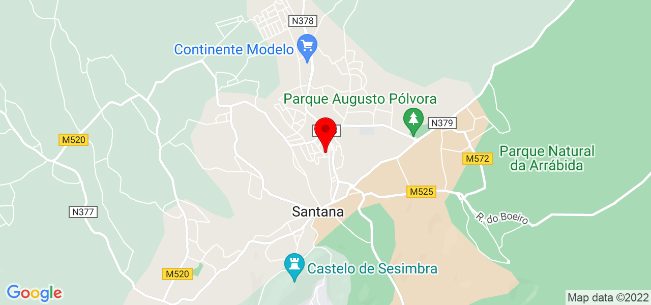 J&eacute;ssica Coelho - Setúbal - Sesimbra - Mapa
