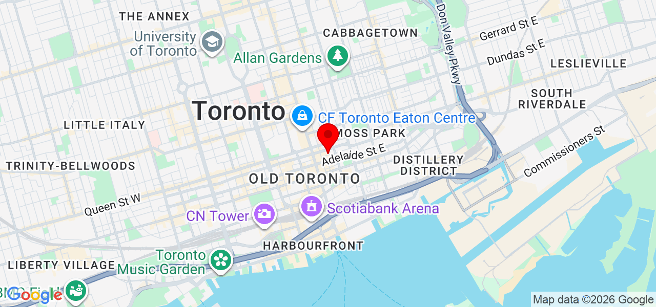 Take Care Cleaners - Ontario - Toronto - Mapa