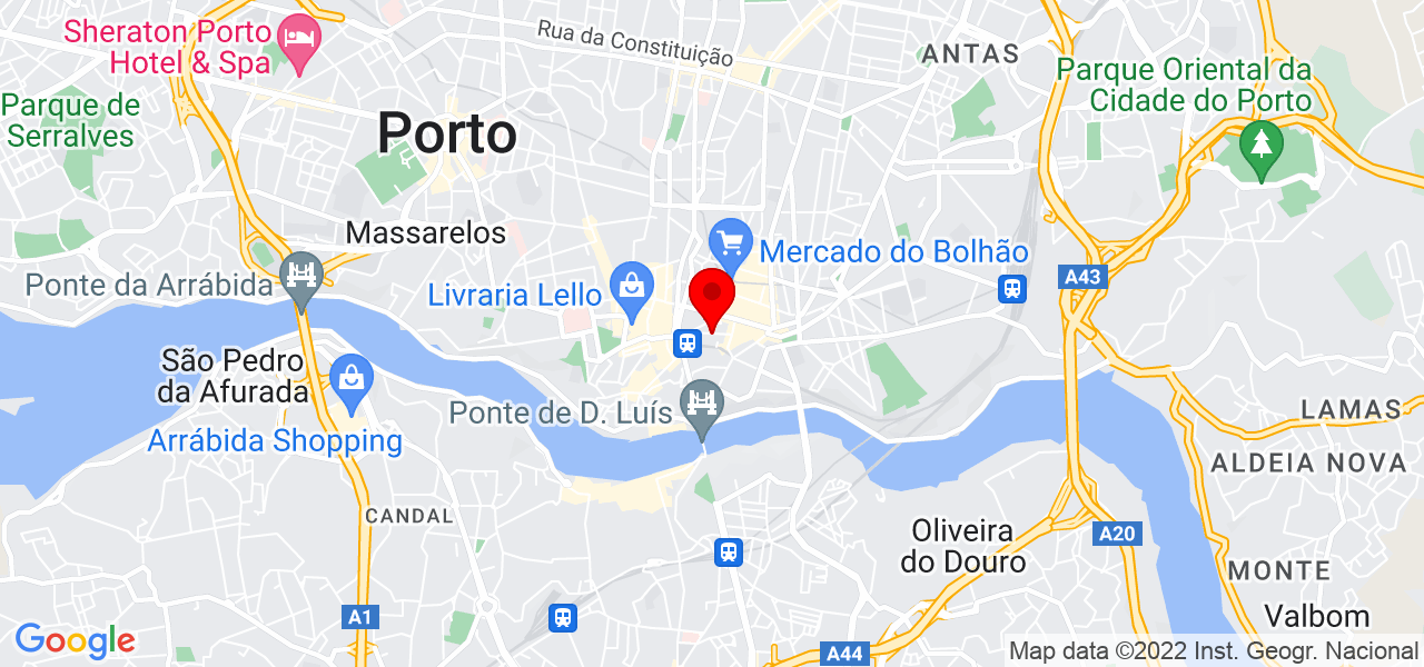 Dyh - Porto - Porto - Mapa