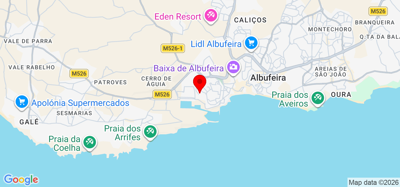 LIN-OX SOLUTIONS - Faro - Albufeira - Karte