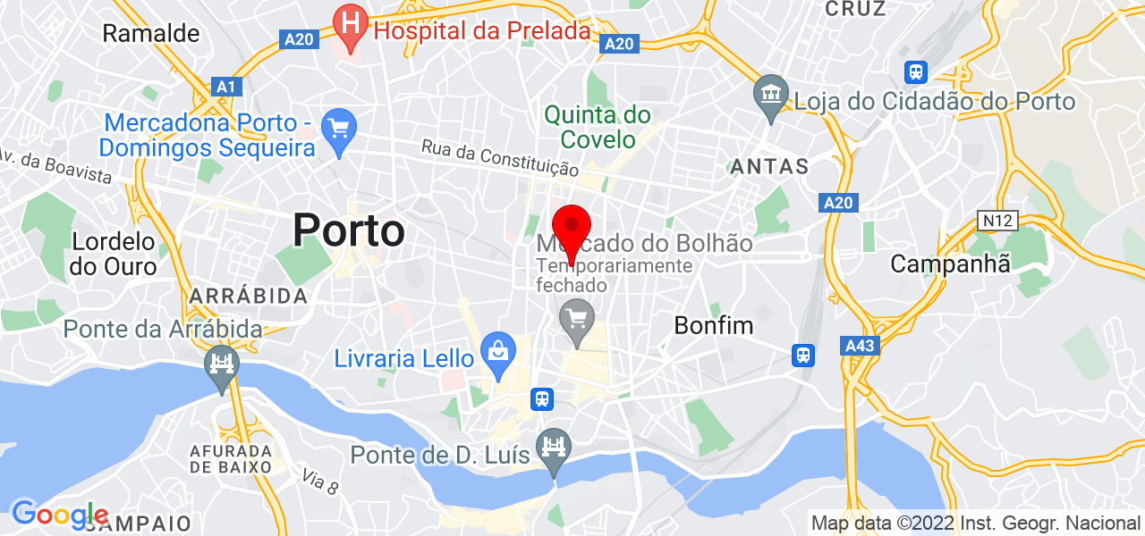 Maicon - Porto - Porto - Mapa