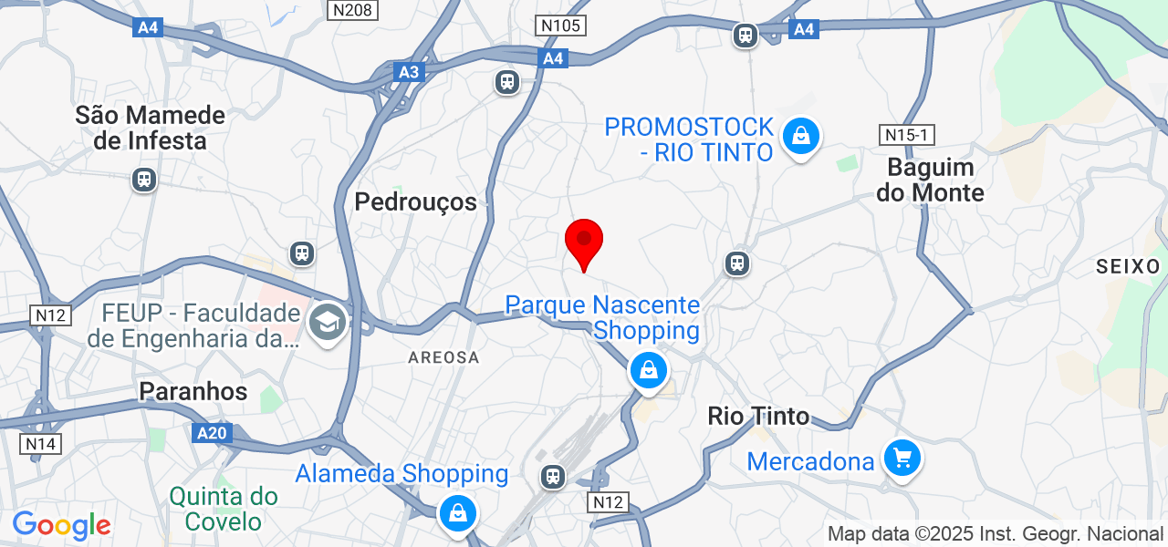 Helder - Porto - Gondomar - Mapa