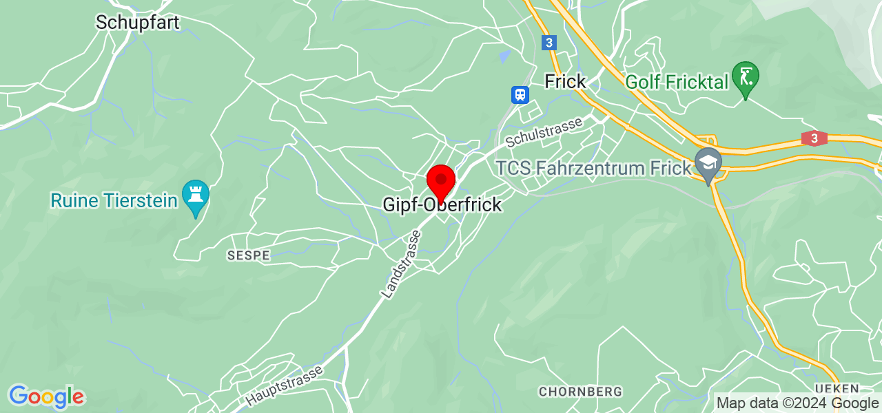 PixelOn - Aargau - Gipf-Oberfrick - Karte