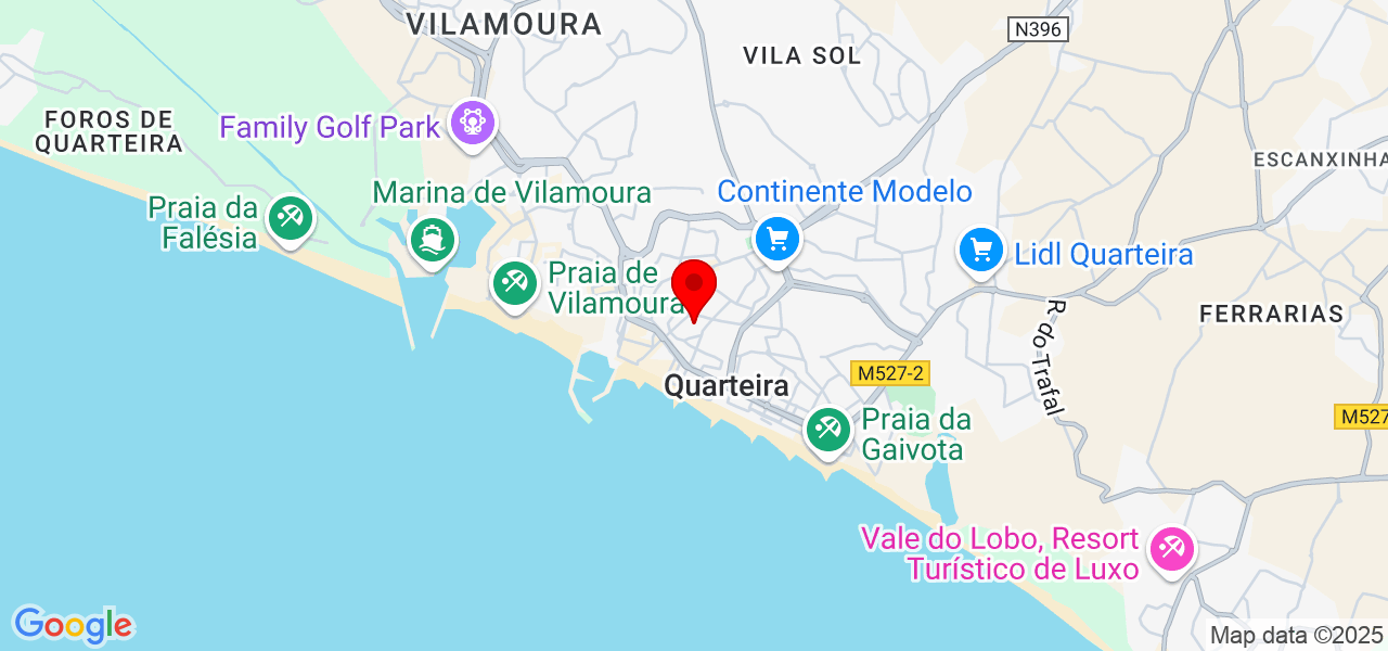 Para seu conforto - Faro - Loulé - Mapa