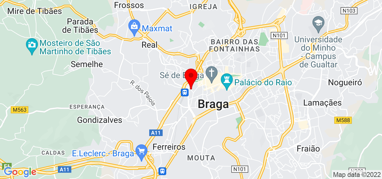 PHBS - Braga - Braga - Mapa