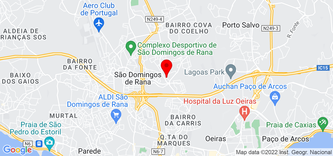 Oliveconsulting - Lisboa - Cascais - Mapa