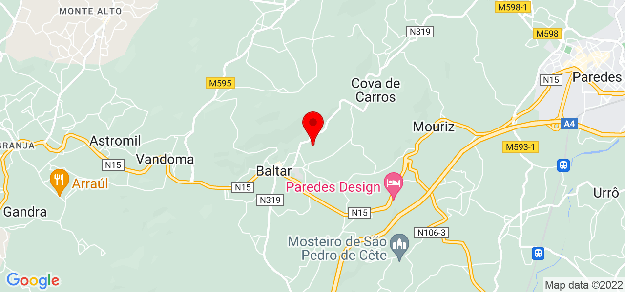 Sofia do vale unipessoal lda limpeza - Porto - Paredes - Mapa