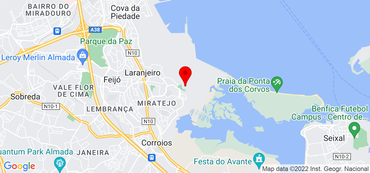 Gleysiane - Setúbal - Seixal - Mapa