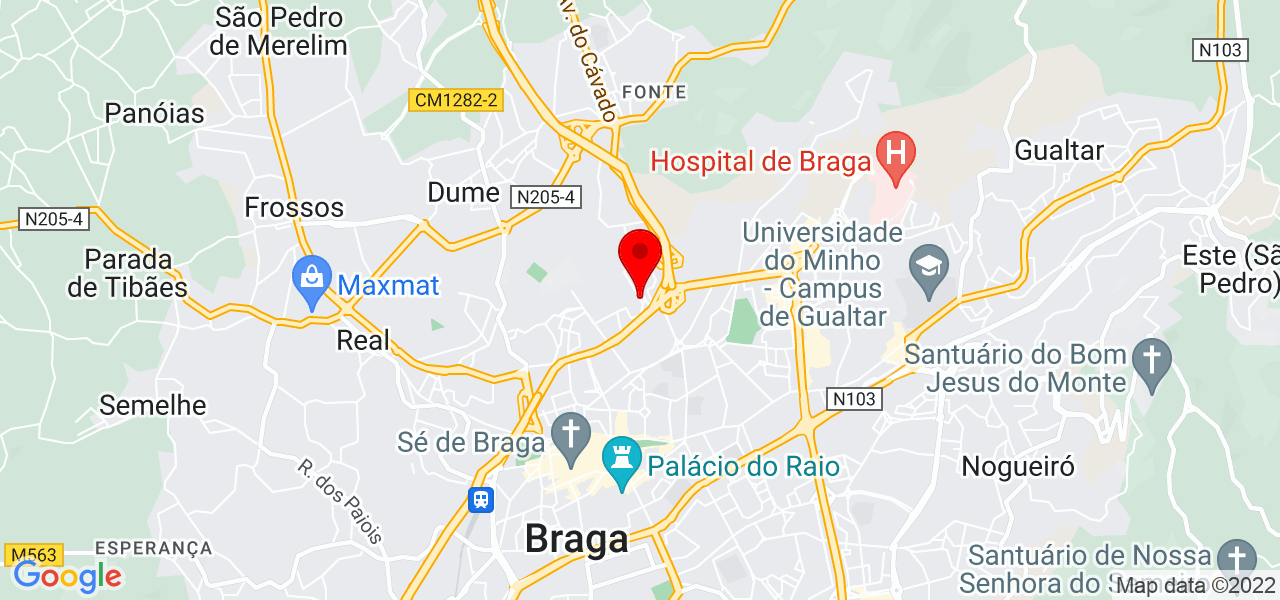 Dara Marques - Braga - Braga - Map