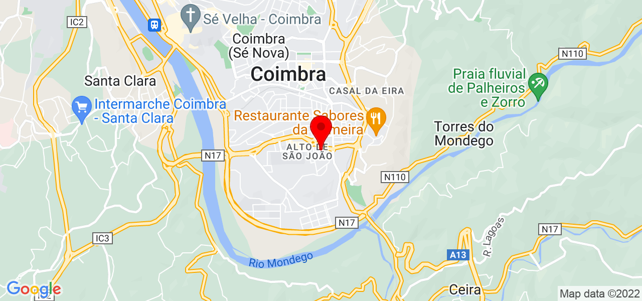 Mauro S&eacute;rgio - Coimbra - Coimbra - Mapa