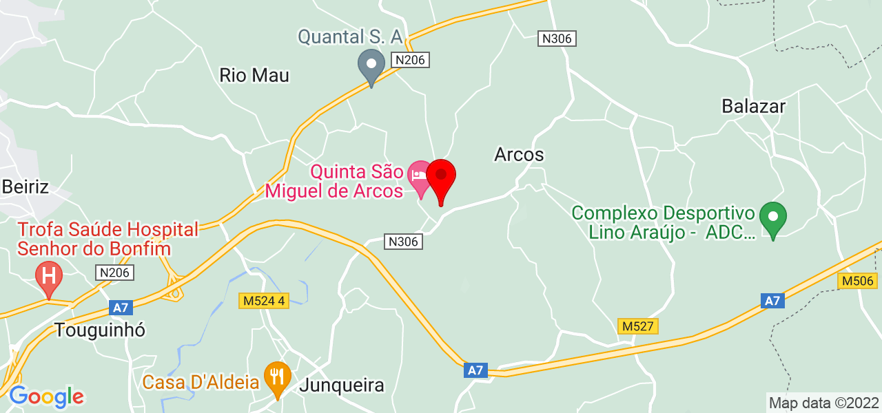 Nuno barbosa - Porto - Vila do Conde - Mapa