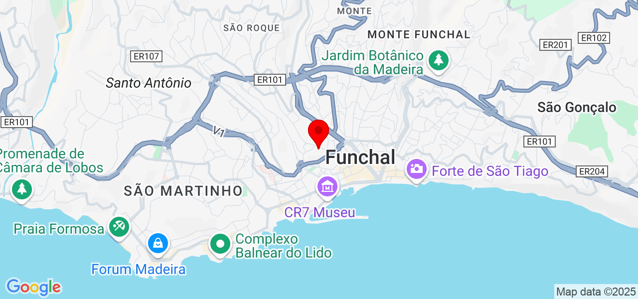 Henrique Freitas - Madeira - Funchal - Mapa