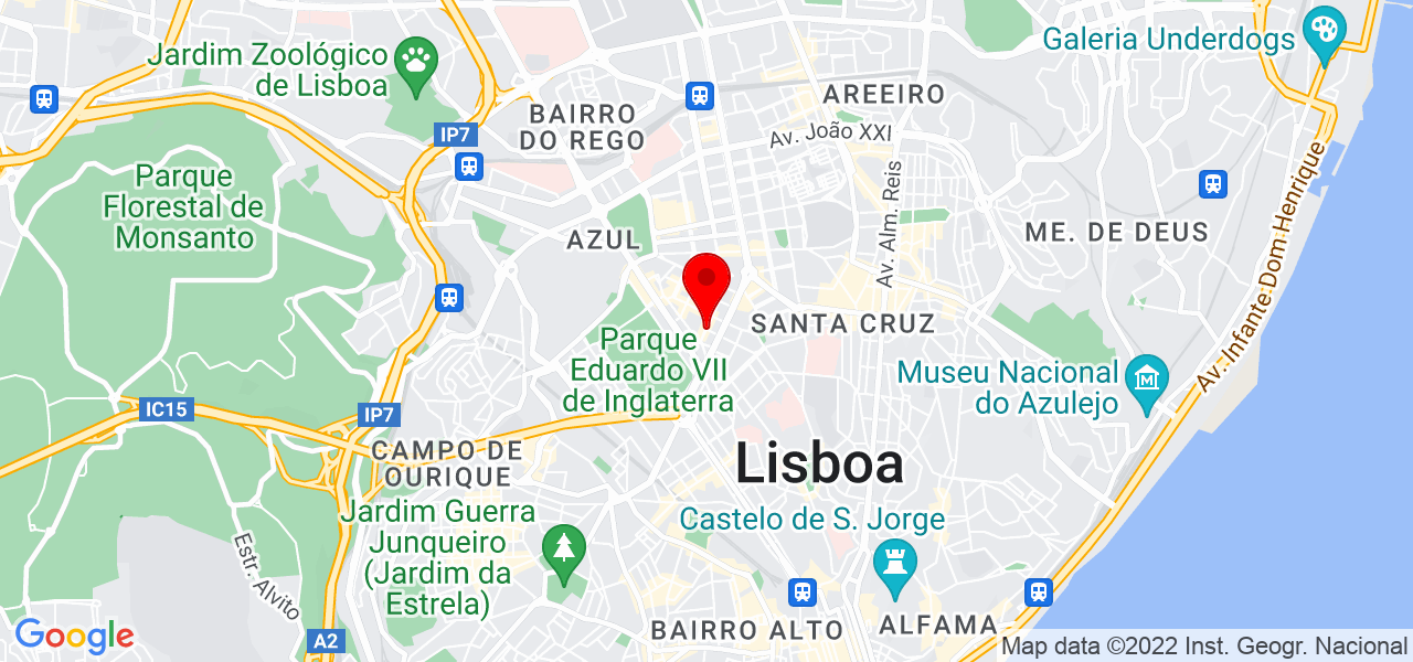 Passeio e hospedo seu dog - Lisboa - Lisboa - Mapa