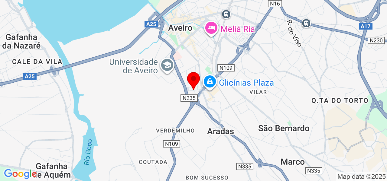 Diogo Novais - Aveiro - Aveiro - Karte