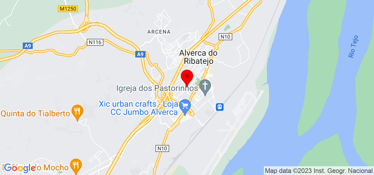 Evandro Espindola - Lisboa - Vila Franca de Xira - Mapa