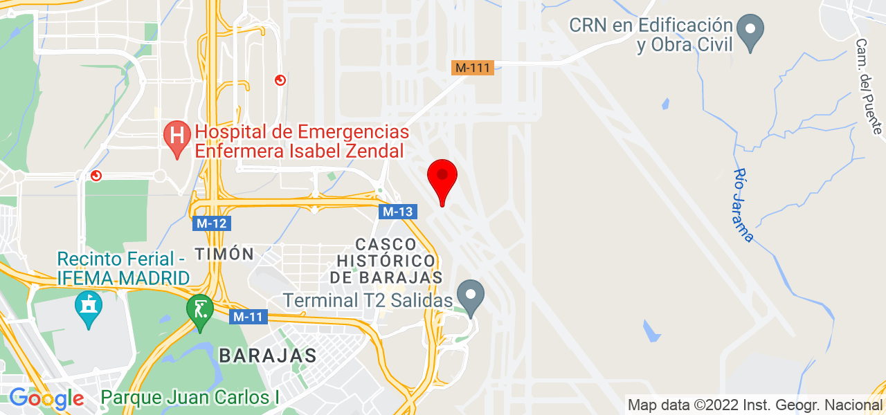 Topeguau - Comunidad de Madrid - Madrid - Mapa