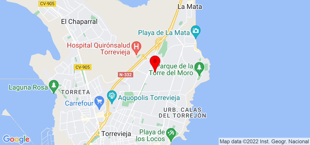 Autónomo - Comunidad Valenciana - Torrevieja - Mapa