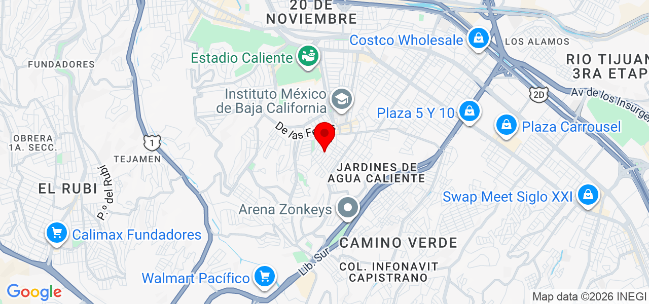 Alivio Tijuana - Ajuste y Descontractura - Baja California - Tijuana - Mapa