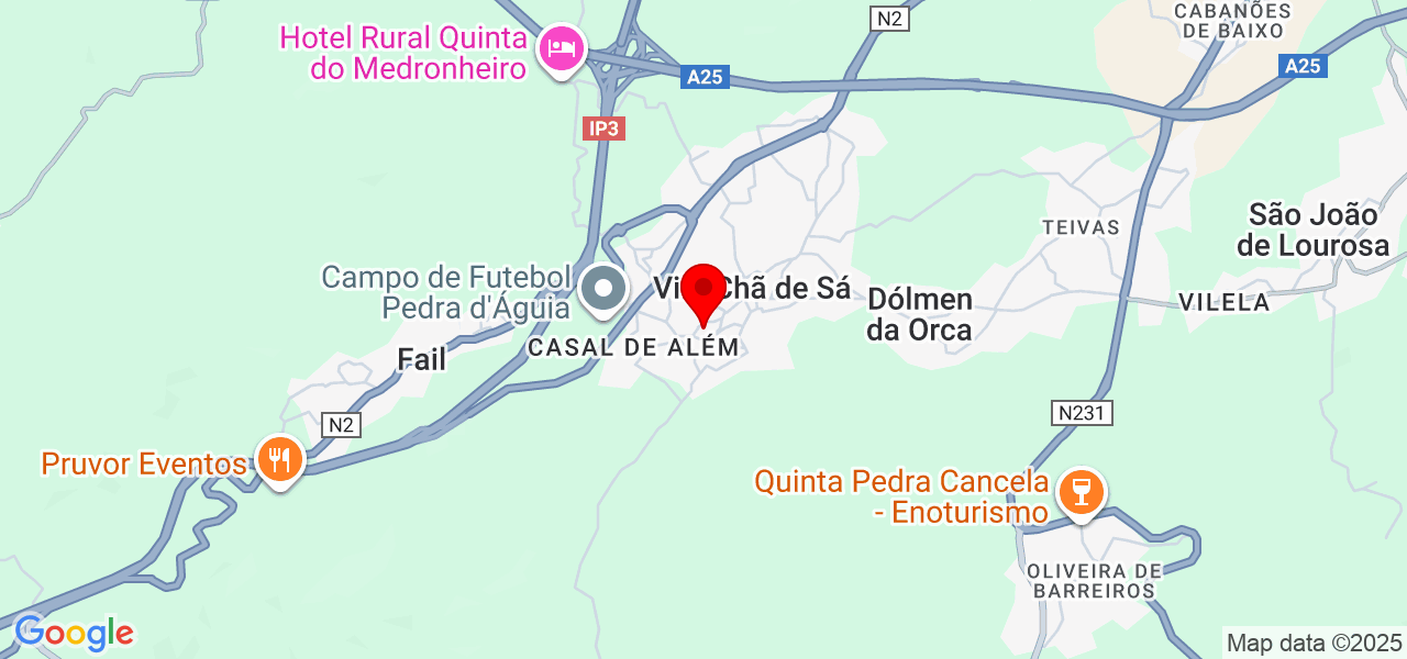 Produções Good Vibe - Viseu - Viseu - Mapa