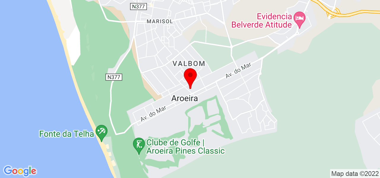 Alexandra - Setúbal - Almada - Mapa