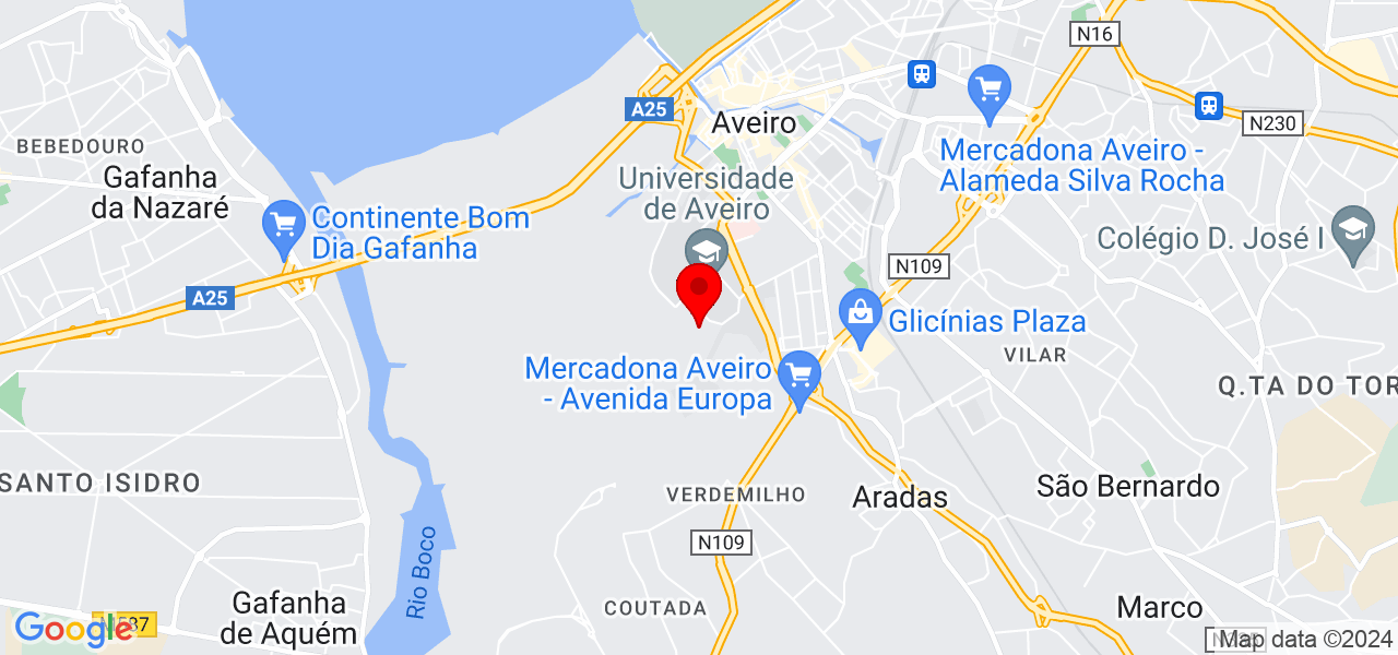 Esther - Aveiro - Aveiro - Karte