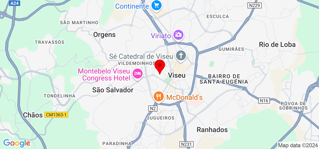 Michel Silva - Viseu - Viseu - Map
