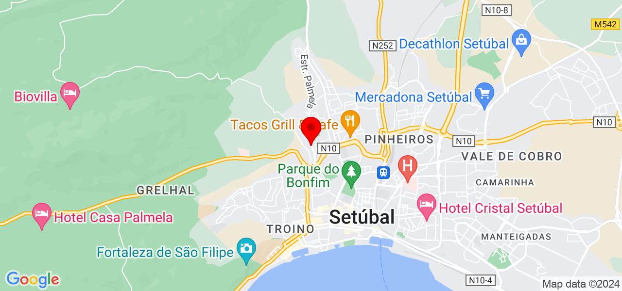 BrazLimp - Setúbal - Setúbal - Mapa