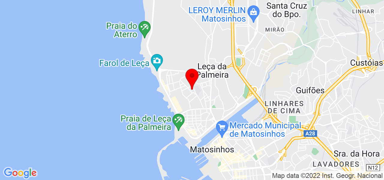 Filipe Machado - Porto - Matosinhos - Mapa