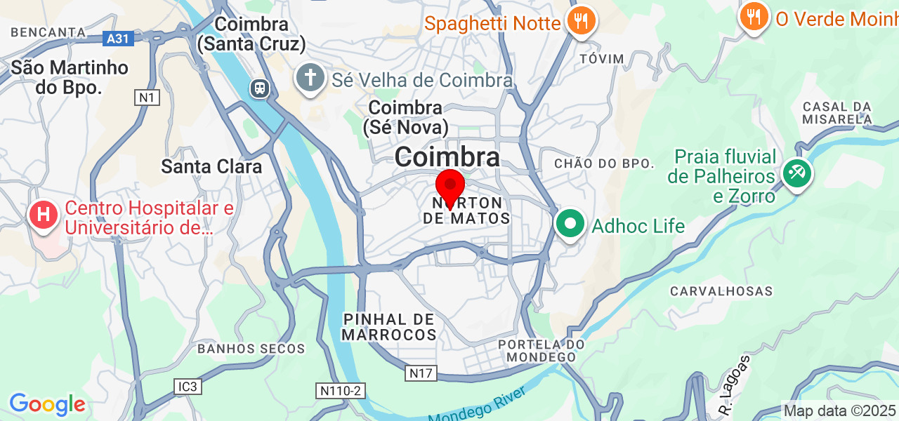 GIORGI Multi Services Pro - Coimbra - Coimbra - Mapa
