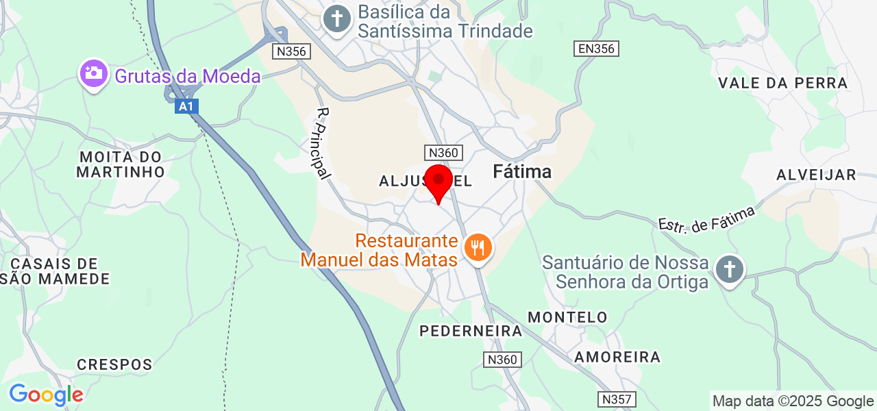 Inforgalaxie - Computer Assistance - Santarém - Ourém - Map