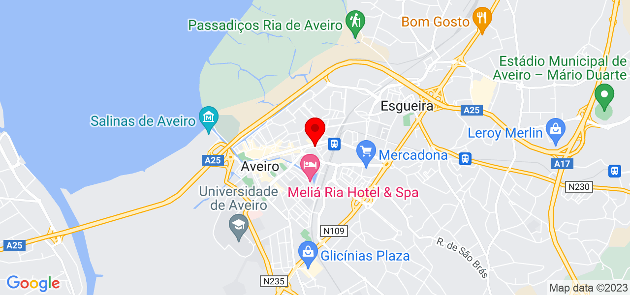 Giselle Sneider Neira Jim&eacute;nez - Aveiro - Aveiro - Mapa