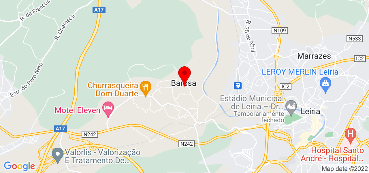 M. P. S. Unip.Lda - Leiria - Leiria - Mapa