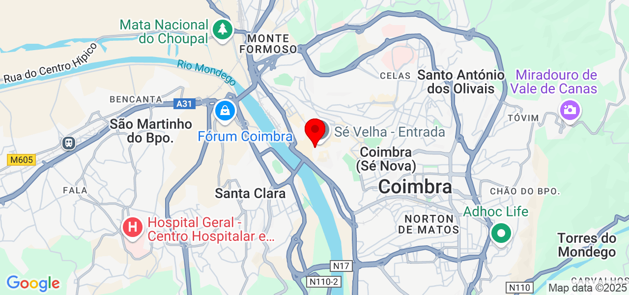 Joy Wettig - Coimbra - Coimbra - Mapa