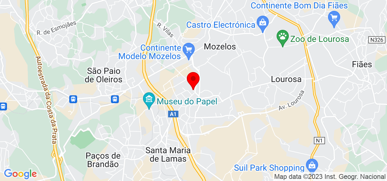 Grandline - Aveiro - Santa Maria da Feira - Mapa