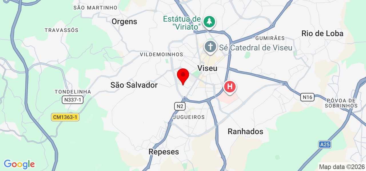 modelly - Viseu - Viseu - Mapa