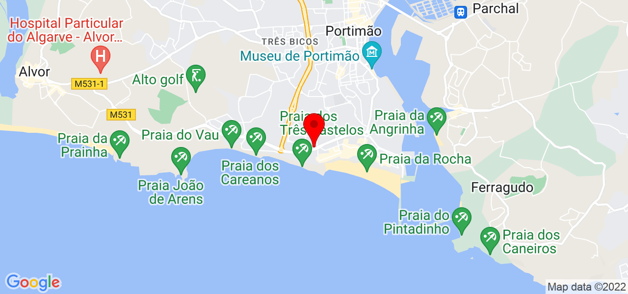 Paulo Dias.pt - Faro - Portimão - Mapa
