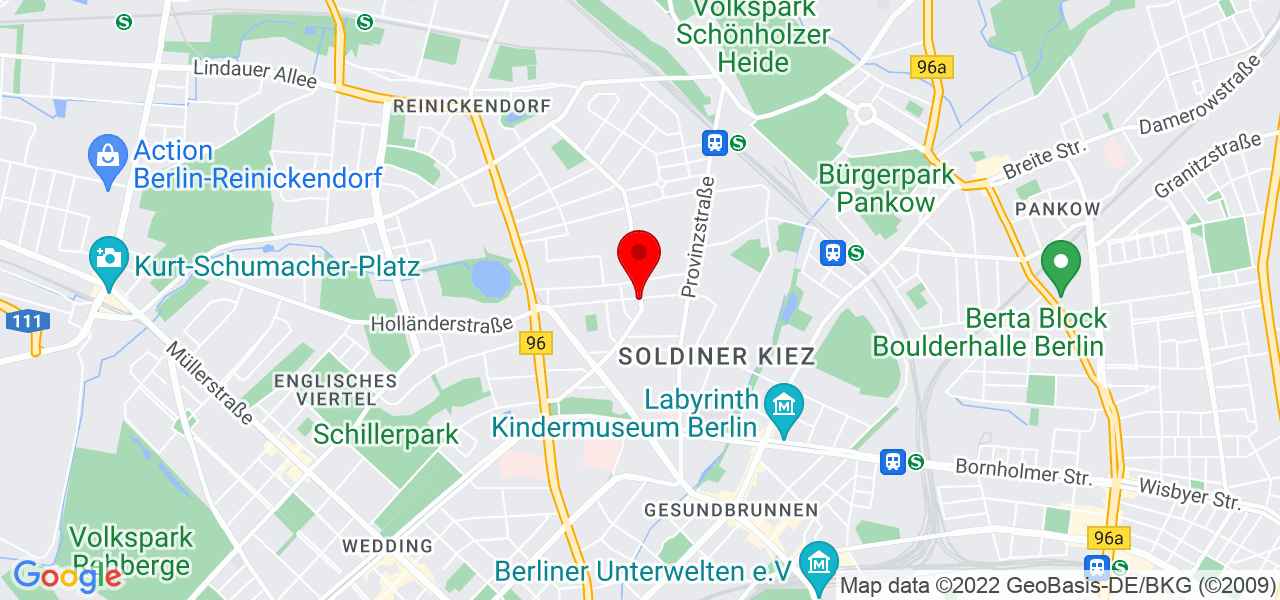 Falken  Umzüge - Berlin - Berlin - Karte
