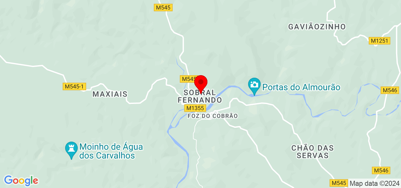 Davide Almeida Fotografia - Castelo Branco - Proença-a-Nova - Mapa