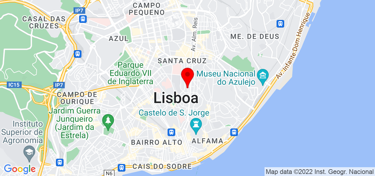 Pasi Madalena Kiala Teixeira - Lisboa - Lisboa - Mapa