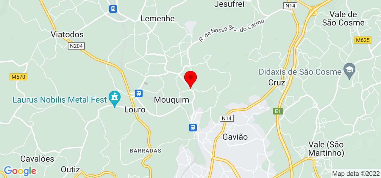 Carneiro &amp; Corujo, Lda - Braga - Vila Nova de Famalicão - Mapa