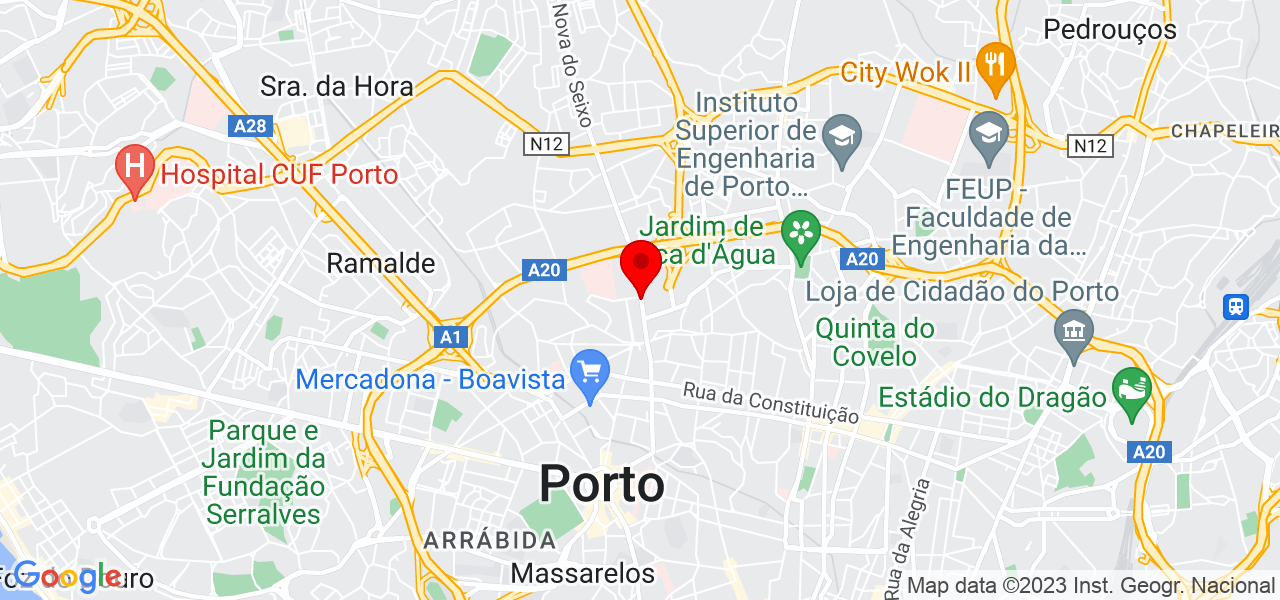 Luciano Minervino - Porto - Porto - Mapa