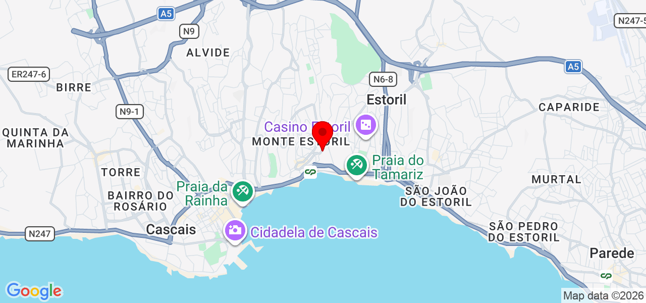 Diego Thomaz - Lisboa - Cascais - Mapa